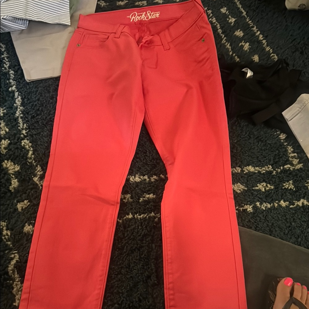 Old Navy Rockstar hot pink Pants